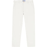 PERFORMANCE FLAT FRONT CHINO PANTS - WARM PEARL