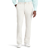 PERFORMANCE FLAT FRONT CHINO PANTS - WARM PEARL