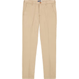 PERFORMANCE FLAT FRONT CHINO PANTS SLIM - CEDARWOOD KHAKI