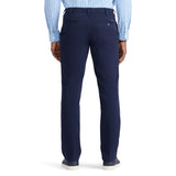 PERFORMANCE FLAT FRONT CHINO PANTS SLIM - NAVY