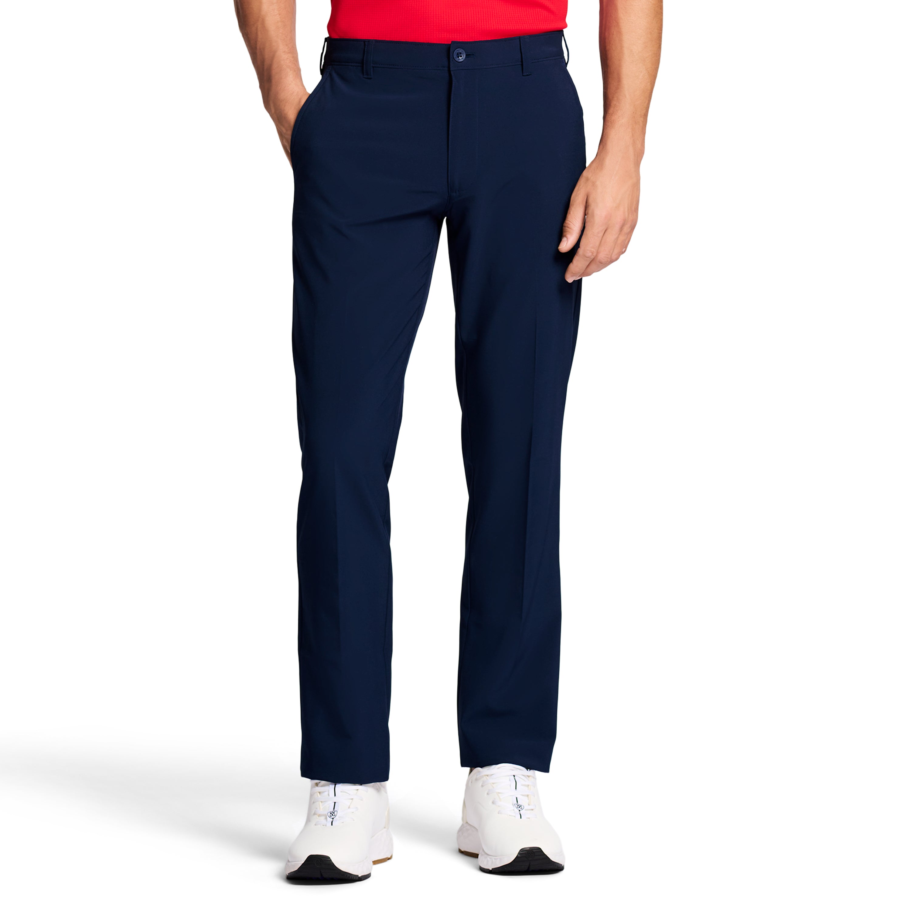 GOLF SWINGFLEX SLIM FIT PANT PEACOAT – IZOD