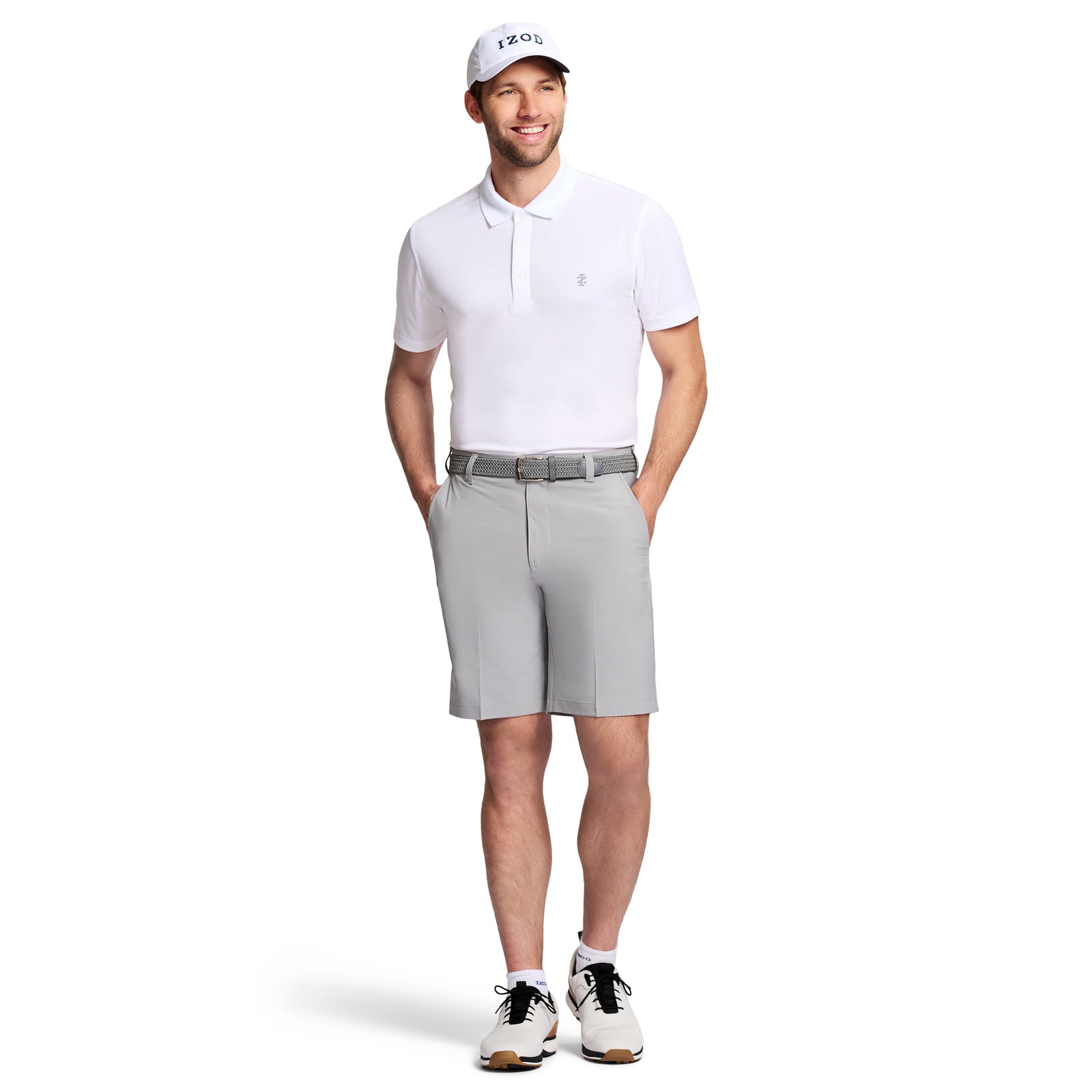 Izod swingflex cargo orders golf shorts