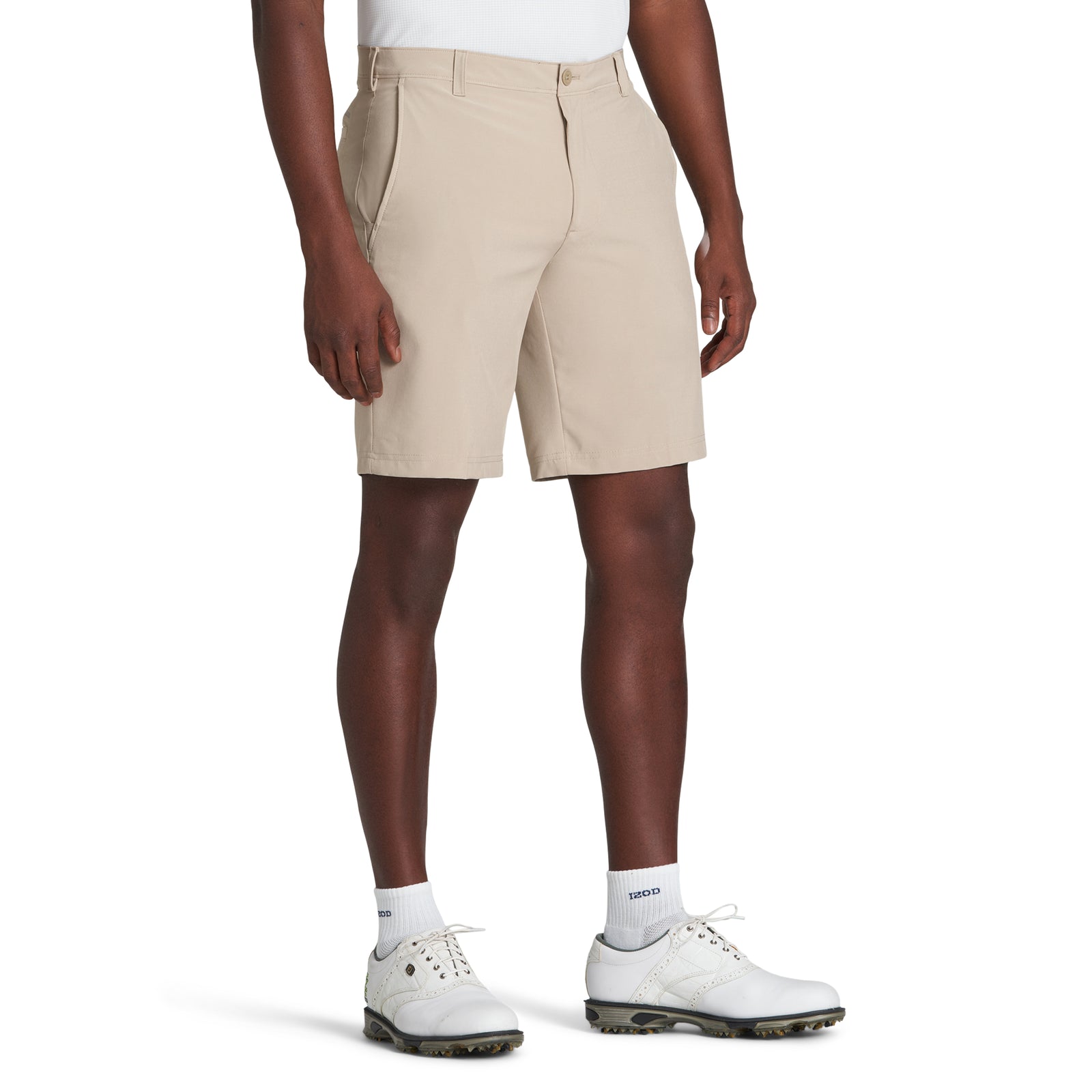 Golf Swingflex Straight Fit Stretch Shorts - R. Khaki – IZOD