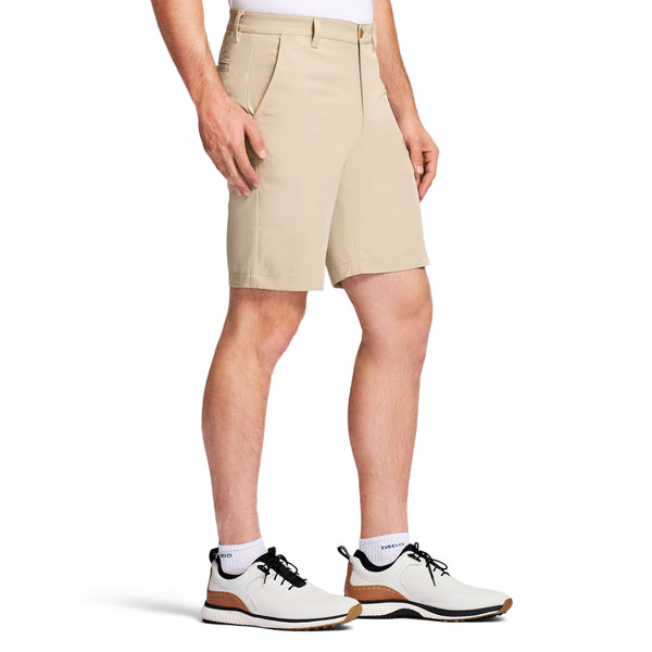 GOLF 9.5" MICRO POLY CLASSIC FIT SHORT - R. KHAKI