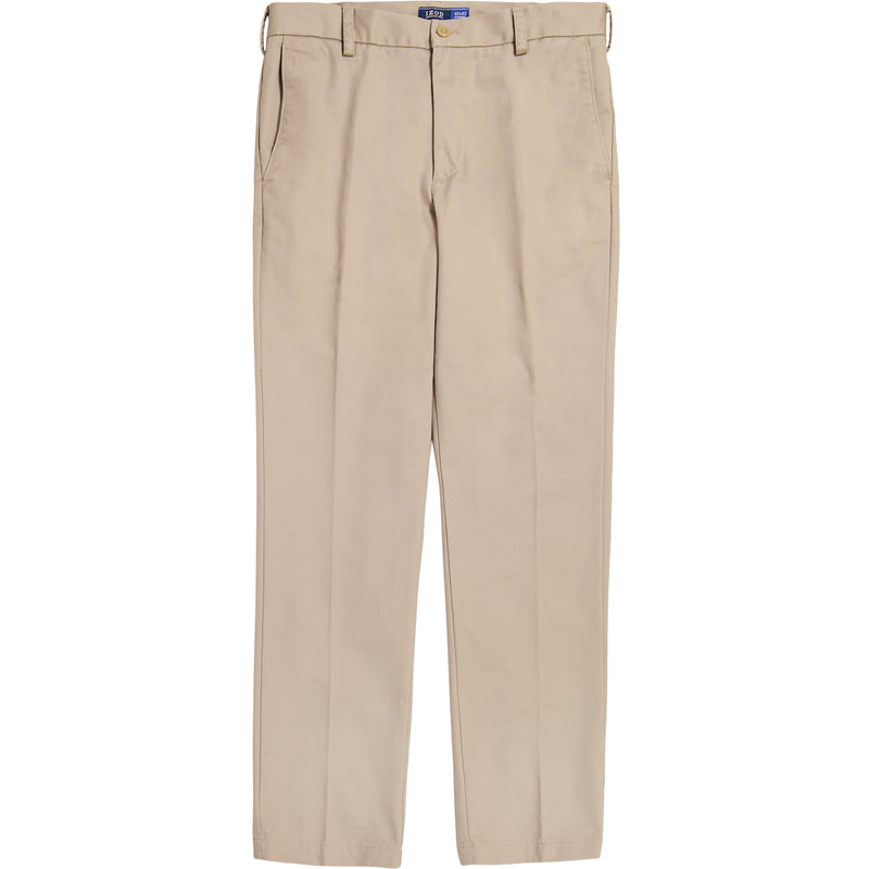 American Chino Flat-Front Straight Fit Pant - Khaki IZOD American Chino Flat-Front Straight Fit Pant - Khaki IZOD