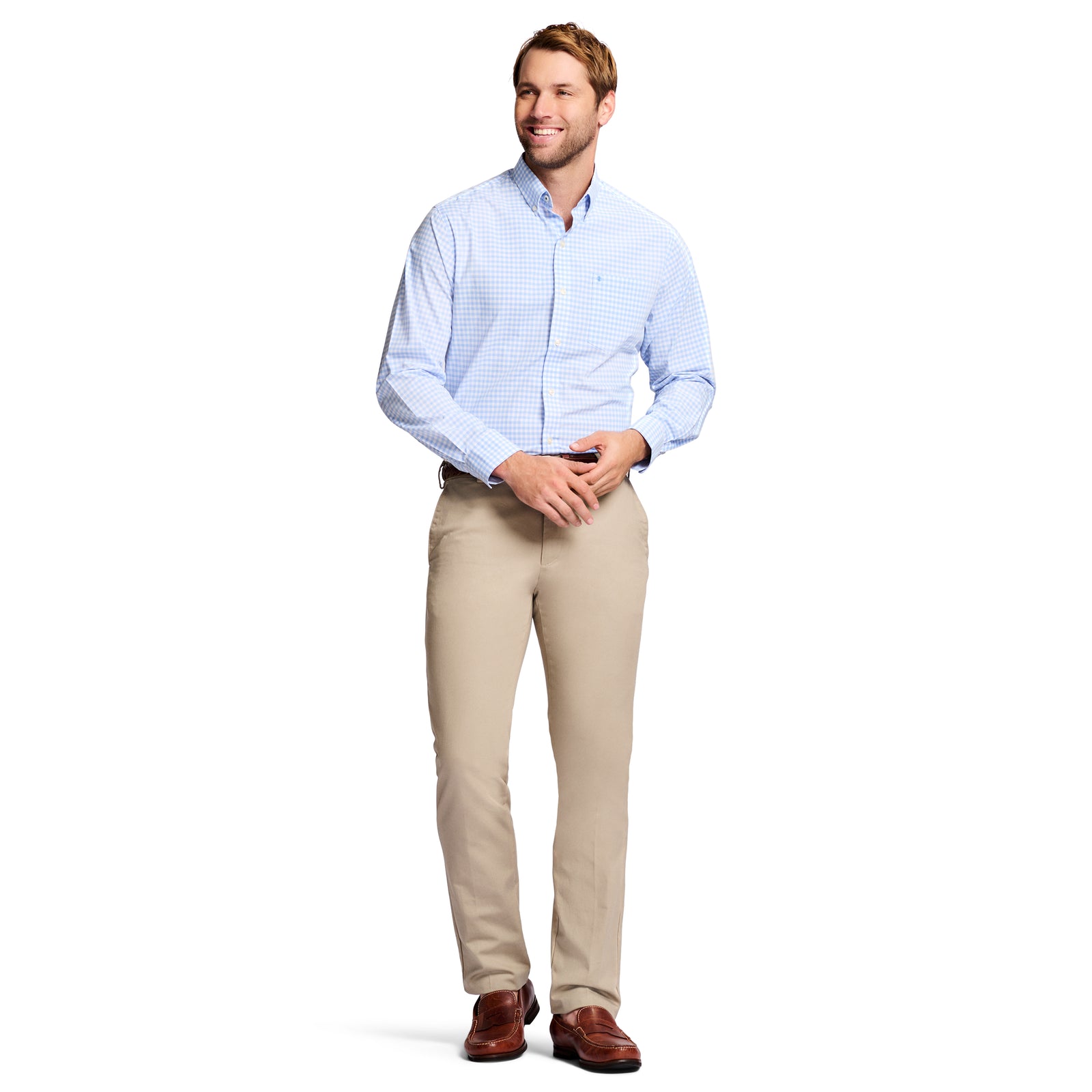 American Chino Pant Straight - Izod Sportswear - Khaki - 38 American Chino Pant Straight - Izod Sportswear - Khaki - 38