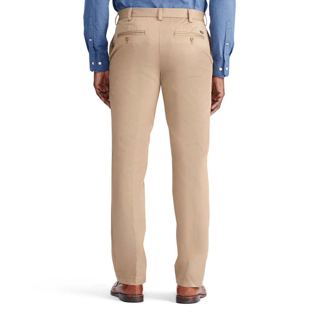 American Chino Flat-Front Straight Fit Pant - English Khaki IZOD American Chino Flat-Front Straight Fit Pant - English Khaki IZOD