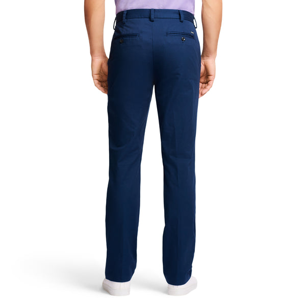AMERICAN CHINO FLAT FRONT STRAIGHT FIT PANT - NAVY