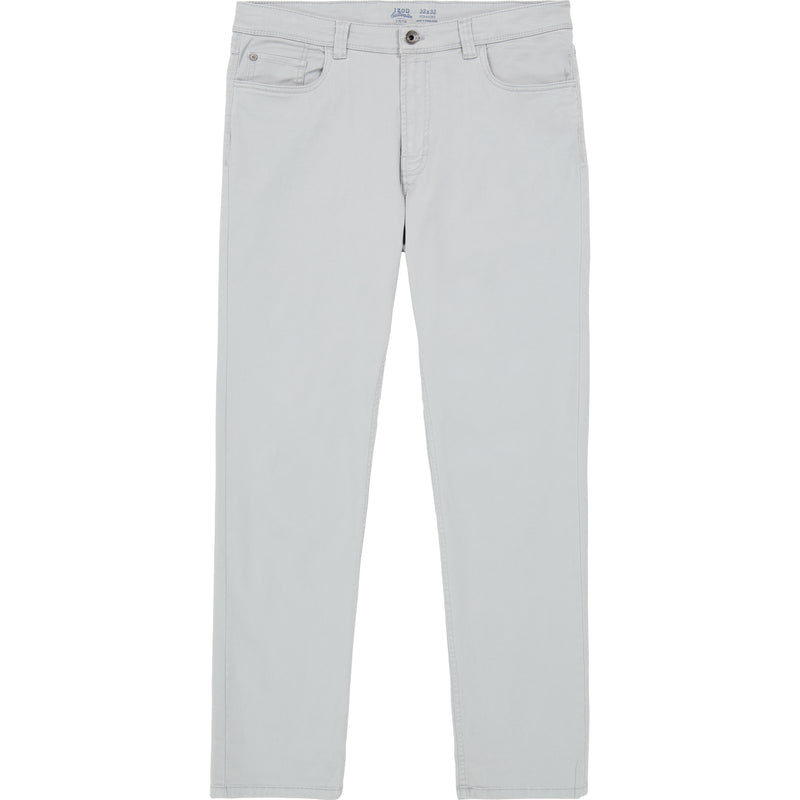 SALTWATER 5-POCKET STRAIGHT FIT CHINO PANT - CINDER BLOCK