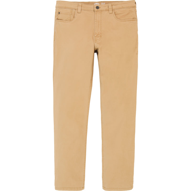 SALTWATER 5-POCKET STRAIGHT FIT CHINO PANT - COGNAC