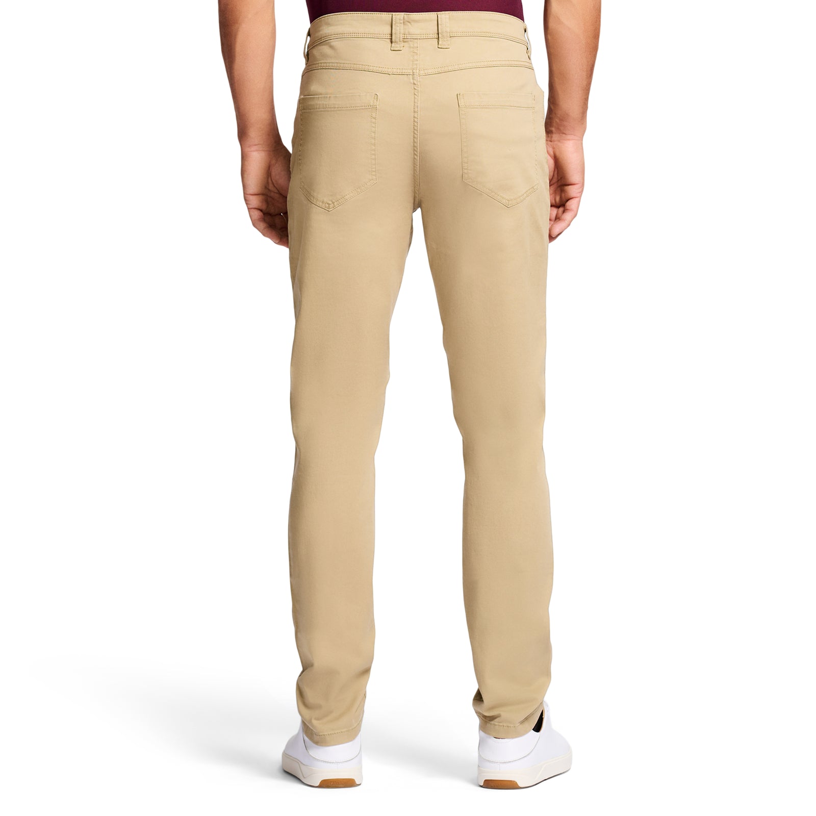 Saltwater 5-Pocket Straight Fit Chino Pant - Cedarwood Khaki – IZOD