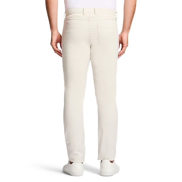 SALTWATER 5-POCKET STRAIGHT FIT CHINO PANT - SILVER BIRCH