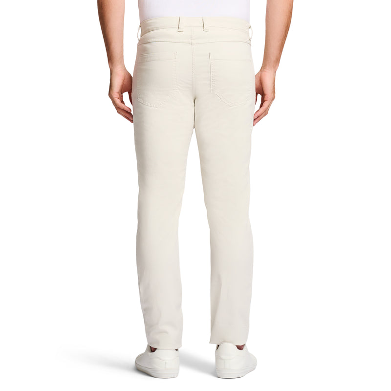 SALTWATER 5-POCKET STRAIGHT FIT CHINO PANT - SILVER BIRCH