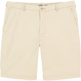 SALTWATER 9.5" FLAT FRONT CHINO SHORT - PALE KHAKI