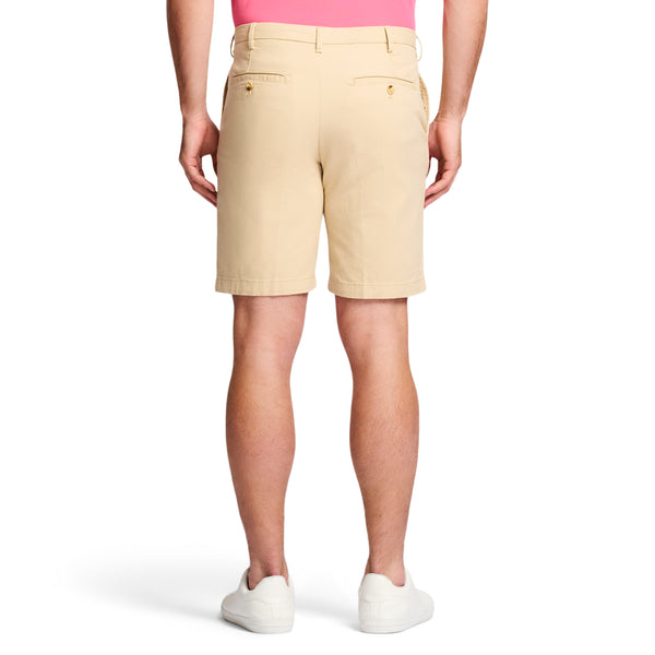 SALTWATER FLAT FRONT CHINO SHORT - PALE KHAKI