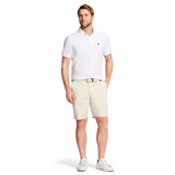 SALTWATER 9.5" FLAT FRONT CHINO SHORT - SILVER BIRCH