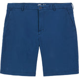 SALTWATER 9.5" FLAT FRONT CHINO SHORT - CADET NAVY