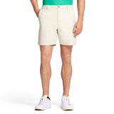 SALTWATER 7" FLAT FRONT CHINO SHORT - SILVER BIRCH