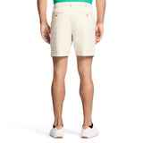 SALTWATER 7" FLAT FRONT CHINO SHORT - SILVER BIRCH