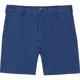 SALTWATER 7" FLAT FRONT CHINO SHORT - CADET NAVY