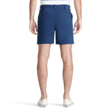 SALTWATER 7" FLAT FRONT CHINO SHORT - CADET NAVY