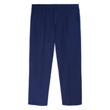 BIG & TALL PERFORMANCE FLAT FRONT CHINO PANTS - NAVY