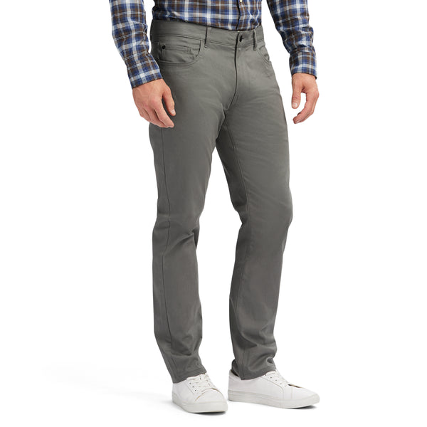 5 POCKET SUPER SOFT PANT - SMOKED PEARL