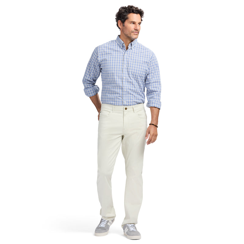 5 POCKET SUPER SOFT PANT - SILVER BIRCH