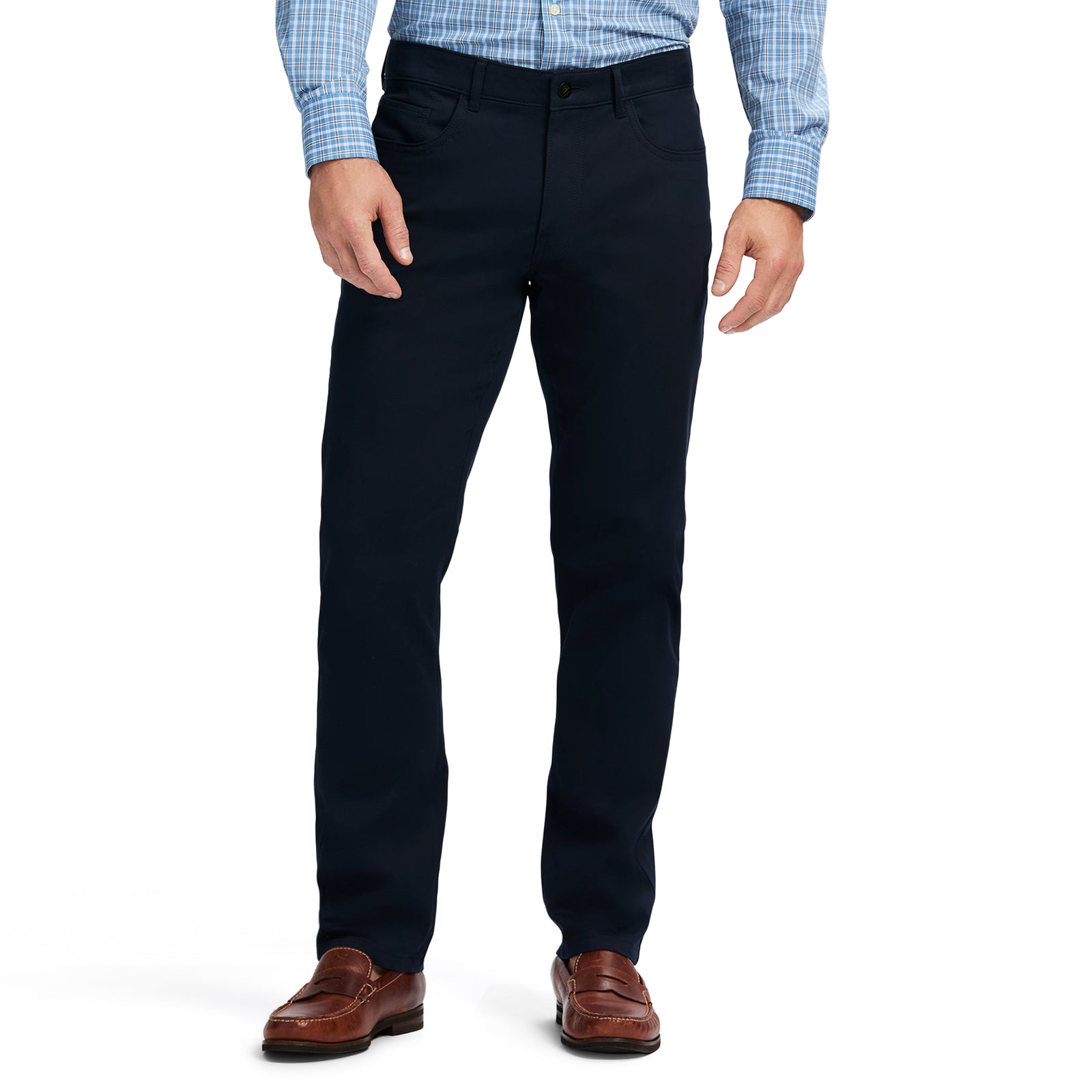 5 Pocket Super Soft Pant - Navy Blazer – IZOD