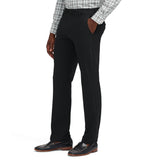 TRAVELER FLAT FRONT CHINO PANT - BLACK