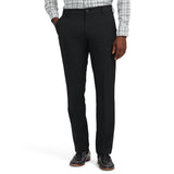 TRAVELER FLAT FRONT CHINO PANT - BLACK