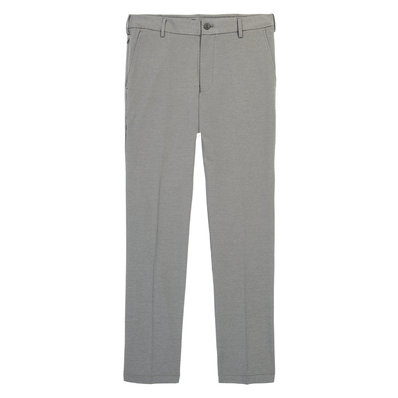 TRAVELER FLAT FRONT CHINO PANT - SMOKED PEARL