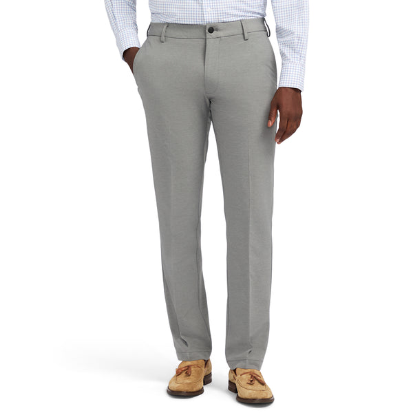 TRAVELER FLAT FRONT CHINO PANT - SMOKED PEARL