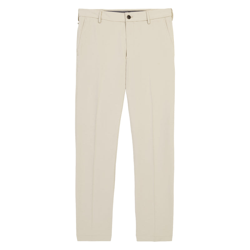 TRAVELER FLAT FRONT CHINO PANT - PLAZA TAUPE HEATHE