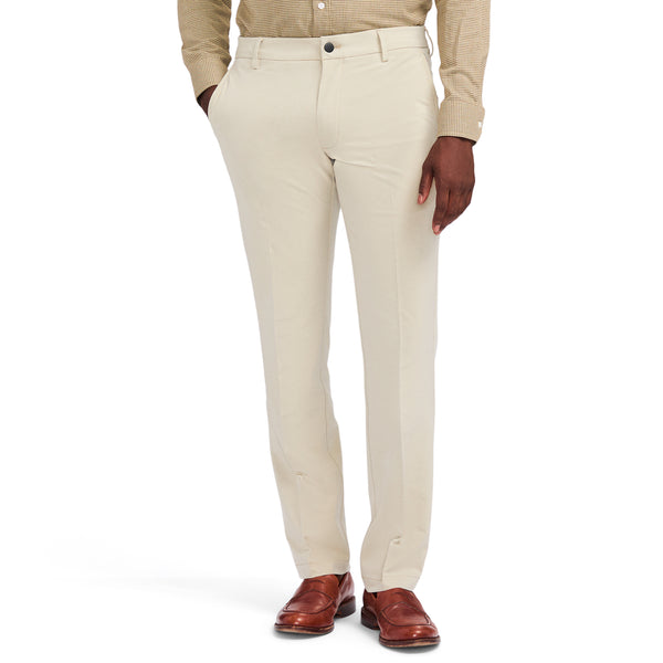 TRAVELER FLAT FRONT CHINO PANT - PLAZA TAUPE HEATHE