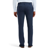 TRAVELER FLAT FRONT CHINO PANT - NAVY BLAZER HEATHE