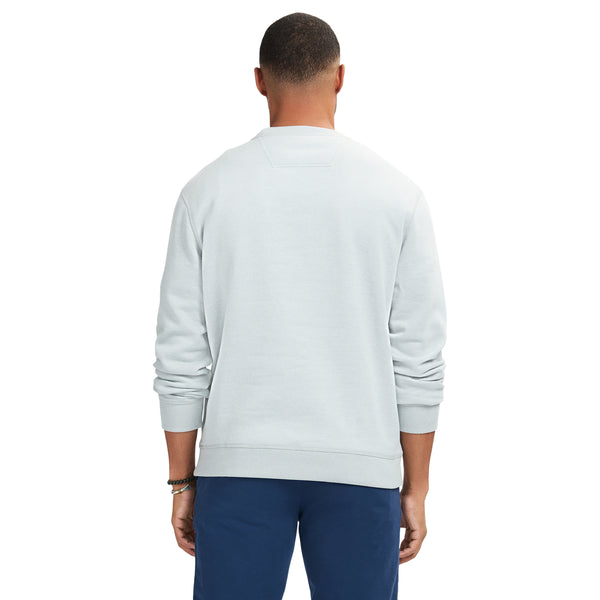 ADVANTAGE PERFORMANCE CREWNECK FLEECE  - LT GREY HTHR