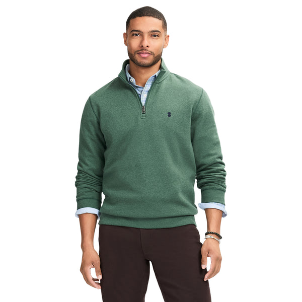 ADVANTAGE PERFORMANCE QUARTER ZIP FLEECE - DARK FOREST