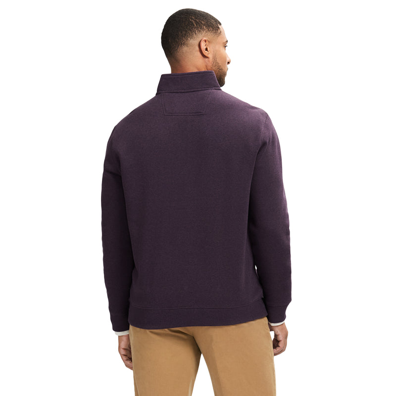 ADVANTAGE PERFORMANCE QUARTER ZIP FLEECE - PLUM PERFECT