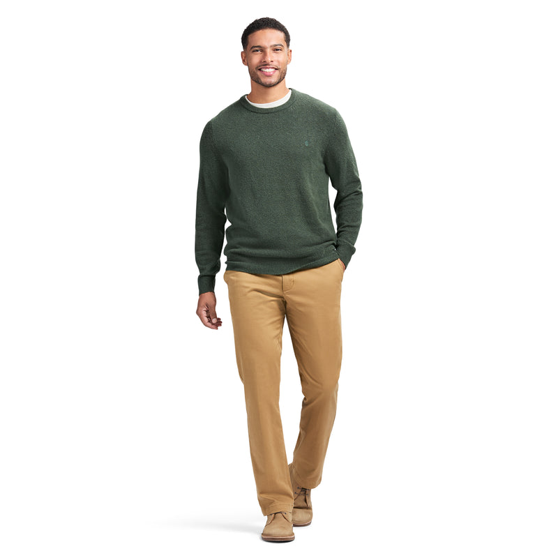 CLASSIC SOFT TOUCH CREWNECK SWEATER - DEEP FOREST