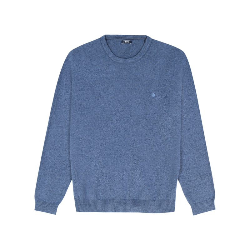 CLASSIC SOFT TOUCH CREWNECK SWEATER - BIJOU BLUE