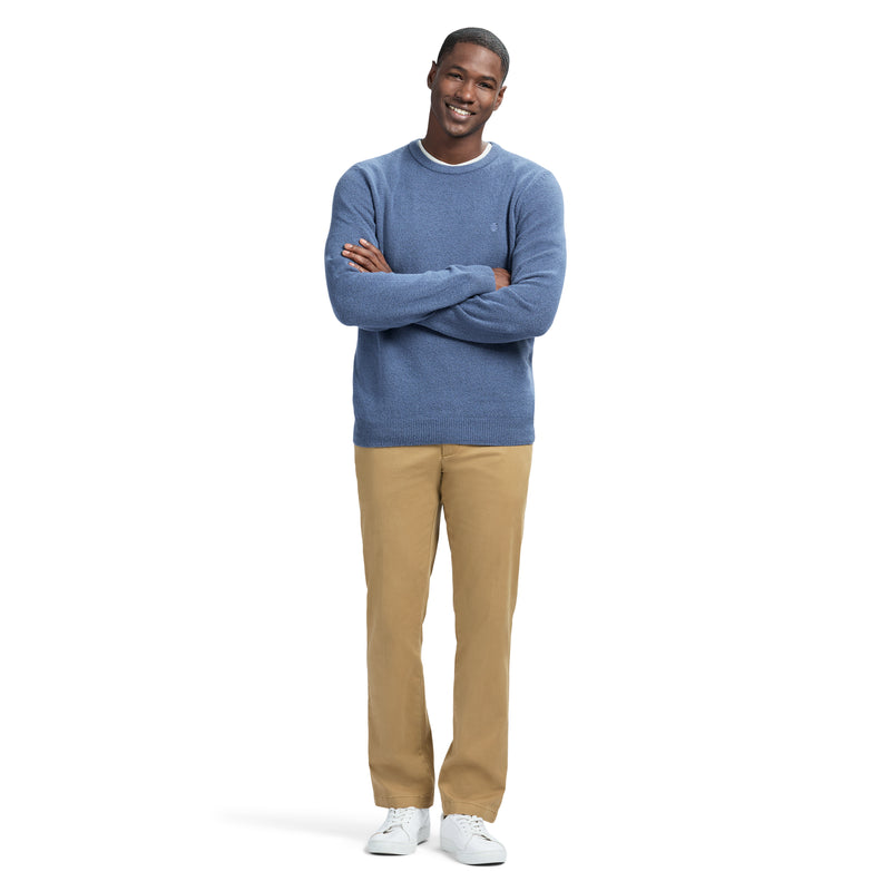 CLASSIC SOFT TOUCH CREWNECK SWEATER - BIJOU BLUE