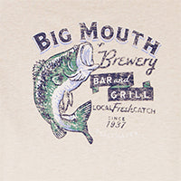 SALTWATER SHORT SLEEVE 
GRAPHIC TEE - OATMEAL HTR