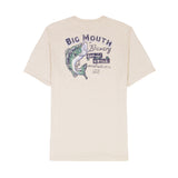 SALTWATER SHORT SLEEVE 
GRAPHIC TEE - OATMEAL HTR