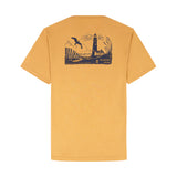 SALTWATER SHORT SLEEVE 
GRAPHIC TEE - OAK BUFF