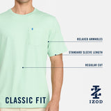 SALTWATER SOFT WASH POCKET TEE - BRIGHT WHITE