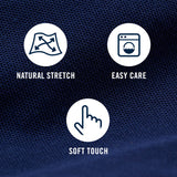 SALTWATER SOFT WASH POCKET TEE - BLUE REVIVAL