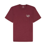 SALTWATER SHORT SLEEVE 
GRAPHIC TEE - VELVET MAROON