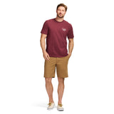 SALTWATER SHORT SLEEVE 
GRAPHIC TEE - VELVET MAROON