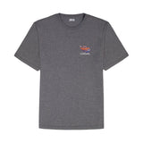 SALTWATER SHORT SLEEVE 
GRAPHIC TEE - CARBON HTHR